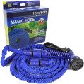 50 ft Expandable Magic Garden Hose, Flexible Water Pipe with 7-Mode Adjustable Spray Gun, Perfect for Car Washing, Lawn Watering, and Garden Irrigation. 