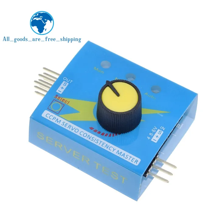 Tzt%20Servo%20Tester%20Gear%20Test%20Ccpm%20Consistency%20Master%20Checker%203ch%204.8-6v%20With%20Indicator%20-%20Image%204