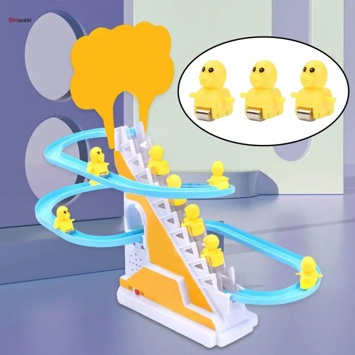 2x%203Pcs%20Roller%20Coaster%20Toy%20Accessories%20Slide%20Stairs%20Toy%20Spare%20Part%20Game%20Parts%20for%20Kids%20,%20Duck%20-%20Image%204