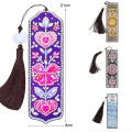 Special Shaped DIY Bookmark Kit Customizable 5D Effect Handmade Tassel Bookmark Artistic Creative  Embroidery Bookmark for Reading Accessory Craft Enthusiasts Artistic Gifts Hobbyists Book Lovers. 