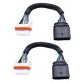 2X Headlight Wiring Harness Lamp Xenon Front Connector for -Porsche Cayenne 2003-2006 955-631-239-11 Headlight Wiring. 