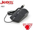 JEDEL M81 Gaming Mouse - High-Performance Precision, Ergonomic Design, Customizable RGB Lighting, Adjustable DPI, Programmable Buttons. 