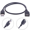 USB 2.0 Extension Extender Cable A Male to Women Cord Adapter 0.5M 1M 2M. 