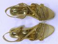 Women's Heel Saldles Gold 916. 