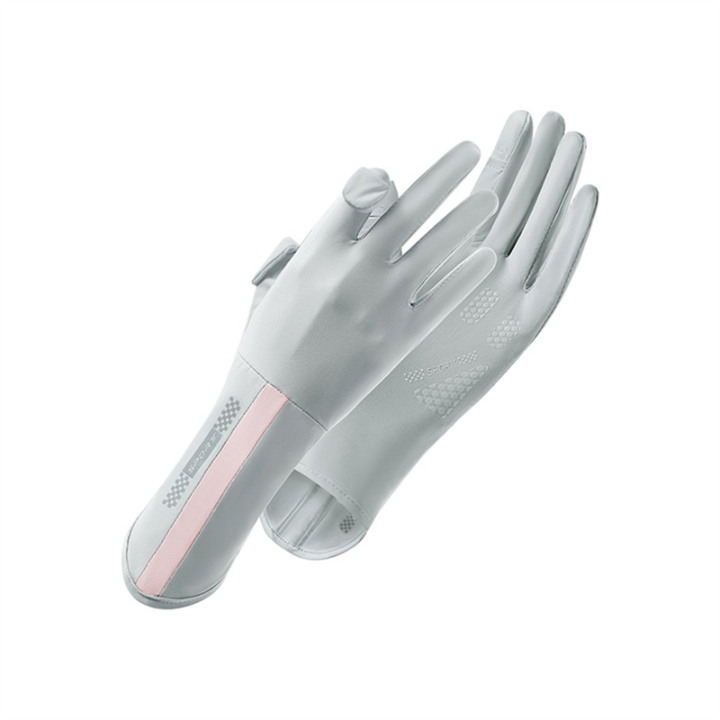 UV Protection Gloves Driving Gloves Women, Full Finger UV Gloves Sun ...