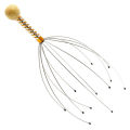 Handy head massager Neck Scalp Massage Head Massager tools Equipment Stress Relax Stainless Steel Handle. 