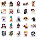 50pcs Mixed Anime Stickers One Piece Demon Slayer Naruto Hunter Anime Sticker Notebook Motorcycle Skateboard Computer Mobile Phone Cartoon Decal Toy. 