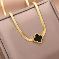 OYJR Kwintas Stainless Necklace Non Tarnish Vintage Nickless for Women Gold Chain Pendant Jewelry Accessories. 