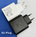NEW Samsung 45w Wall Charger Original Pd 3.0 Super Fast Charger Cargador Tipo C Samsung Galaxy S24 Ultra S23 Plus S22 Fe Tab S10 S9. 