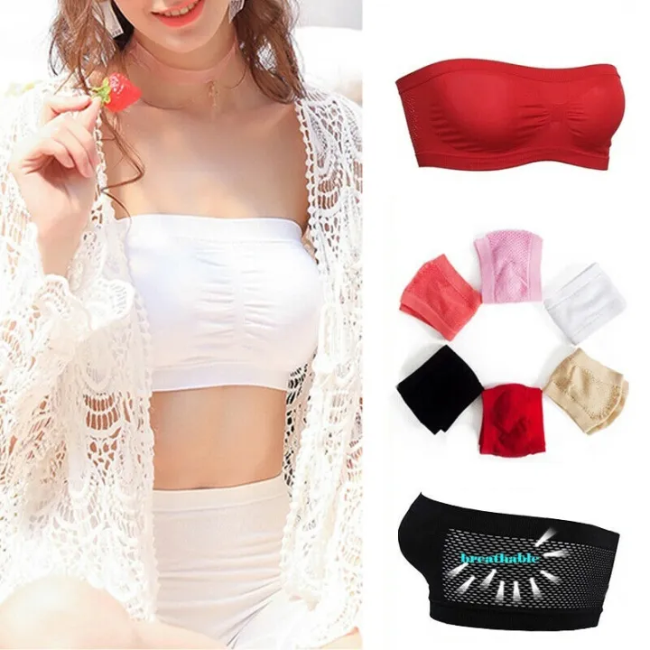 Women%20Tube%20Strapless%20Bra%20Chest%20Wrap%20Bandeau%20Seamless%20Breathable%20Comfortable%20Underwear%20Tops%20-%20Image%204