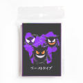 50PCS Pokemon TCG Card Sleeves Protection Transparent Playing Game Protector Cards Folder Gengar Pokémon Case Holder Kids Toy. 