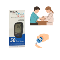 MEGA CHECK GLUCOMETER - Blood Glucose Monitoring System - TD-4257 -LIFETIME WARRANTY. 