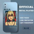 iphone X xsAnime Death Note - Mi Haisha Pattern Soft Case Phone Casing Camera Lens Protector Full back Cover simple Silicone Cases. 
