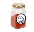 9 Spice Jar Glass bottle Labels Kitchen and Pantry Vinyl Waterproof Sticker Sets. 