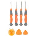 7 in 1Repair Tool Kit for iPhone Cell Phone Repair Kit Screwdrivers Tools, Electronics Repair Tool Kit for Mobile Phone Tablet (TLS). 