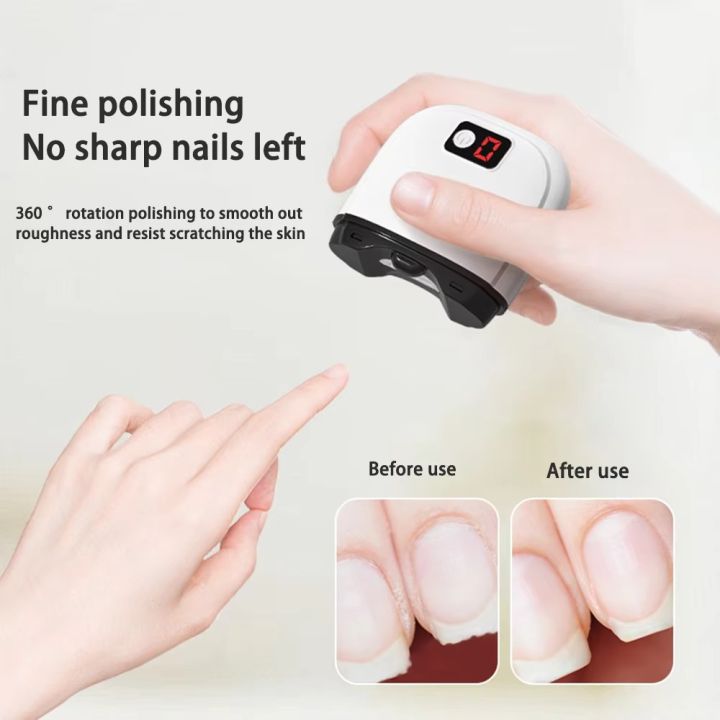 Bargain%20price%20High%20Quality%20Automatic%20Electric%20Nail%20Clipper%20with%20Nail%20Scraps%20Storage%20Intelligent%20Fingernail%20Trimmer%20Multifunction%20USB%20Rechargeable%20Polishing%20Trimmer%20for%20Baby%20Adult%20Household%20Nail%20Cutting%20Tool%20-%20Image%203