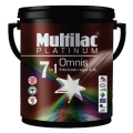 MULTILAC OMINIS 7 IN 1 PLATINUM EMULSION ROYAL SILK Colours Styrene Acrylic Paint. 