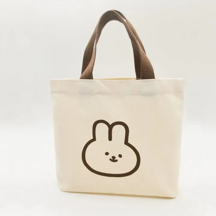 canvas%20rabbit%20canvas%20bag%20Practical%20red%20handbag%20canvas%20tote%20bag%20Cute%20bunny%20print%20bag%20for%20Daily%20use%20School%20bag%20Picnic%20bag%20Gift%20bag%20Fashion%20accessory%20-%20Image%202