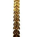 Gold plated breslet Rich Look Beautiful Leaf Bracelet For Women Eye-catching baselet Design. 