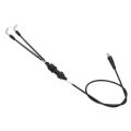 Throttle Cable Black Waterproof Throttle Cable Kit for ATV. 