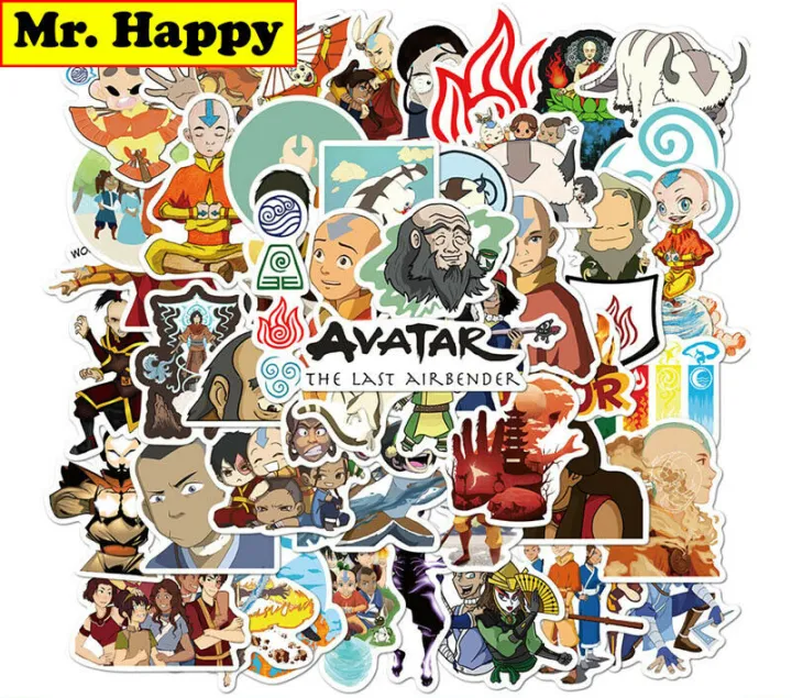 20/40/60pcs%20Avatar%20The%20Last%20Airbender%20Stickers%20Laptop%20Luggage%20Skateboard%20Stickers%20-%20Image%207