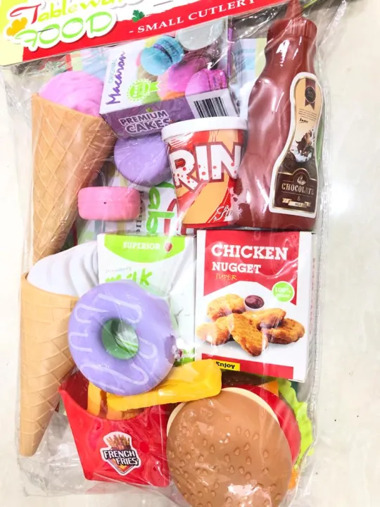 Simulation%20Fast%20Food%20Toys%20Burger%20Set%20Ice%20Cream%20Set%20Pretend%20Play%20Set%20For%20Kids%20-%20Image%203