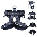 Rock Climbing Harness Falling Protection Safety Belt Rappelling Escalade Equipment. 