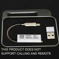 DAC ES9318 USB Type C Headphone Adapter HiFi Decoding AMP Adapter. 