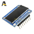 IPS TFT Display 0.96/1.3/1.44/1.8 inch IPS 7P SPI HD 65K Full Color LCD Module ST7735 Drive IC 80*160 For Arduino. 