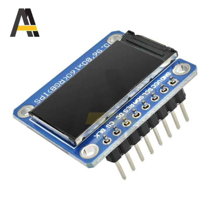 IPS%20TFT%20Display%200.96/1.3/1.44/1.8%20inch%20IPS%207P%20SPI%20HD%2065K%20Full%20Color%20LCD%20Module%20ST7735%20Drive%20IC%2080*160%20For%20Arduino%20-%20Image%202