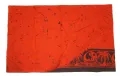 Batik Sarong Lungi for Men - Brown Colour Cotton Sarong Bathik Sarong   Pre-Stitched Handmade EthnicWear. 