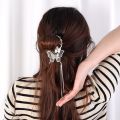 Ladies Hair Accessories Horsetail Buckle Elegant Sweet Hair Clips Women Hair Bun Maker Butterfly Tassel Hair Claw Korean INS Style Shaper DIY Hair Styling Tools Girls. 