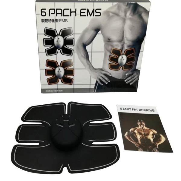 6Pack Abs Smart Fitness EMS Beauty Body Shaping Gym Hard Workout.