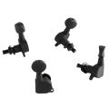 Ukulele Tuning Pegs 4 String Ukulele Peg Full Closed Left and Right with Screws for Musical Instrument. 