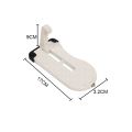 Universal Foldable Auxiliary Pedal Roof Foldable Car Vehicle Folding Step Ladder Metal Foot Pegs Easy Access Car Accessories-（We）. 