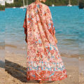 Yfashion 100% Polyester Beach Cover Up Sexy Cardigan Loose Vacation Dress Seaside Bikini Cover Up. 
