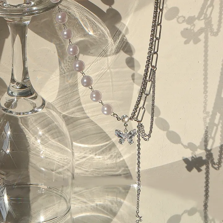 New%20Exquisite%20Multi-layer%20Crystal%20Butterfly%20Necklace%20for%20Women%20Pearl%20Clavicle%20Chain%20Necklaces%202023%20Trend%20Aesthetic%20Jewelry%20-%20Image%203