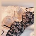 Lace Pure Desire Underwear Women's Style Strapless Hot Backless Bra Half Cup Ultra-Thin Big Chest Show Small Summer. 