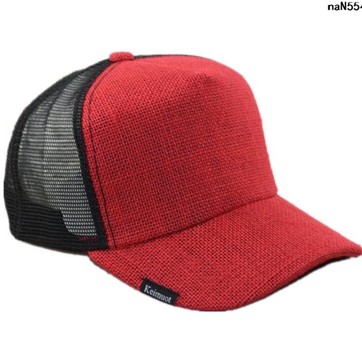Breathable%20Deepening%20Solid%20Color%20Baseball%20Cap%20Big%20Face%20Peaked%20Cap%20Face%20Big%20Head%20Circumference%20Men's%20Hat%20Small%20Mesh%20Cap%20Sun%20Protection%20Linen%20Summer%20?%20-%20Image%202