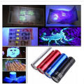 UV Light Torch Ultra Violet Gas Leak Forensic Blood Urine Wee Stain Detector New. 