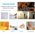 tideLuxury Panel Box Soft Light Modification 2Mx Photography Diffusion 2 DIY File Cloth Diffusion Cloth 1.5 Lighting Cloth Light Box Tent. 