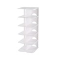 Assembly 6 Layers Stackable Shoe Organizer Shoe Shelf Shoe Rack Stand Space Saving Shoe Hanger Shoe Box Cabinet Storage. 