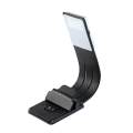 Book Light Double As Bookmark-Clip On LED Reading Light-Flexible E-Reader Light With USB Rechargeable. 
