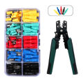100pcs Bullet Insulated Terminals Crimp Spade Male Female Wire Connector Electrical Cord Pin End Butt Set Kit FRD MPD 1.25-156. 