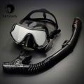 bellylady Professional Swimming Goggles Snorkeling Set Large Frame Silicone Diving Masks Swimming Pool Equipment. 