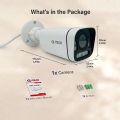 ITECH 5MP 40m Dual Light Camera 4K With Audio DC 5MP Super HD Infrared Night Vision Bullet Water Proof Video Surveillance. 