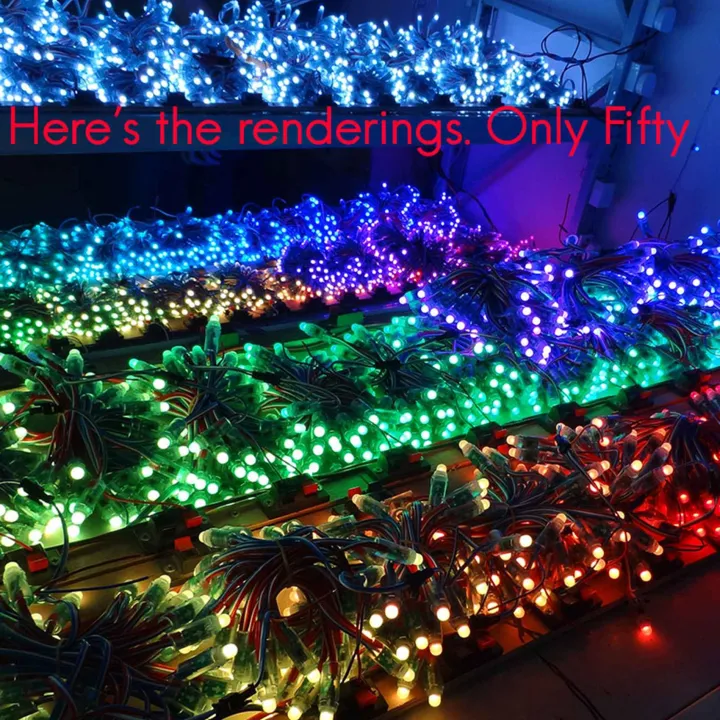 300Pcs%20WS2811%20LED%20Pixel%20Light%20String%20Advertising%20Pouring%20Waterproof%20Full%20Color%20Perforated%20Light%2012mm%20DC%205V%20-%20Image%204