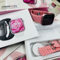 Valentines Edition Modio MW09 40MM Smartwatch for Girls Women Ladies perfect Valentines day Gift Sports Tracking 2 Straps Wireless Charging Smartwatch. 