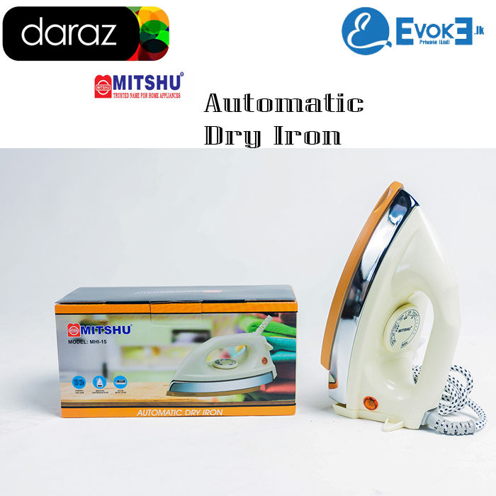 Iron Automatic Heavy Duty Iron Temperature Control 1200W
