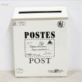 Galvanized Iron Post Mail Box Outdoor Letter. 